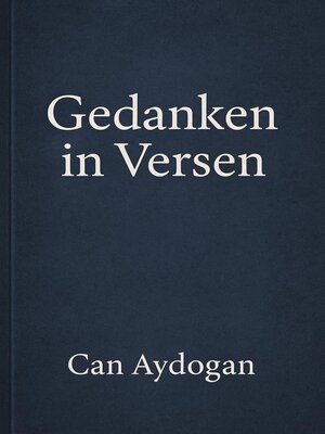 cover image of Gedanken in Versen